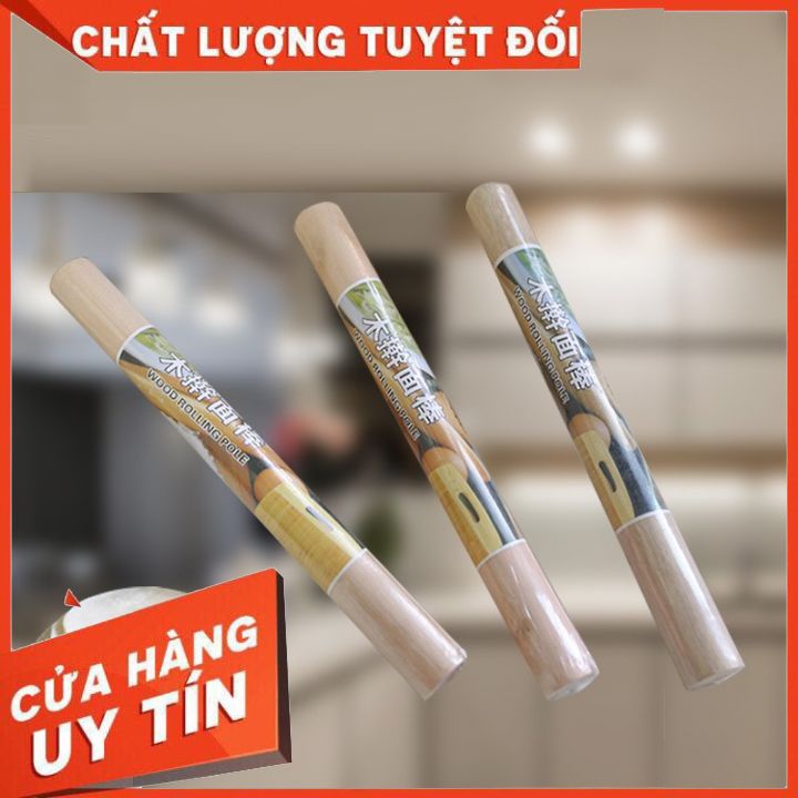 Cây lăn bột , cây cán bột bằng gỗ  dài 28cm - Rolling pin