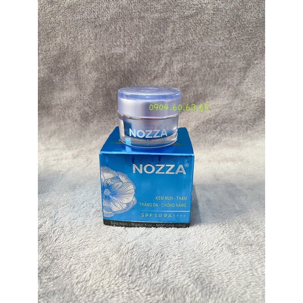 Kem NOZZA 15g Mụn Thâm Trắng Da Chống Nắng