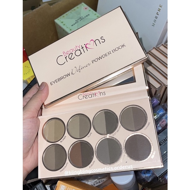 Bảng phấn tán chân mày Beauty Creations $10