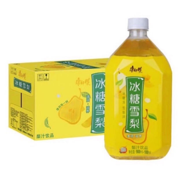 Sỉ 1 thùng 12 chai nước lê 900-1000ml