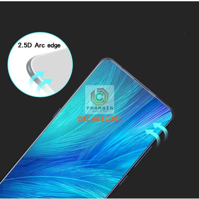 Kính cường lực Vivo X27 full màn hình, full keo, siêu chuẩn
