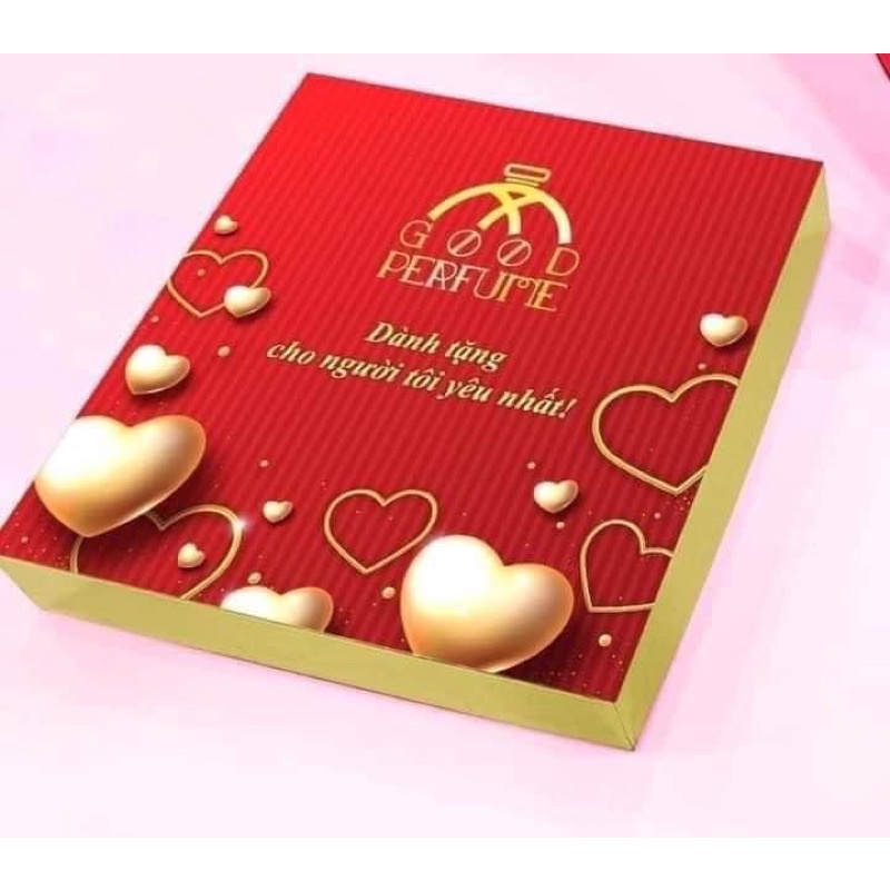 SET NƯỚC HOA NỮ VÀ SON GÔD GIRL 20ML