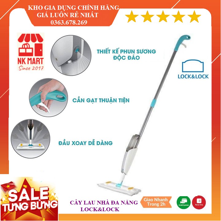 Cây lau nhà Lock&Lock dạng xịt nước ETM461