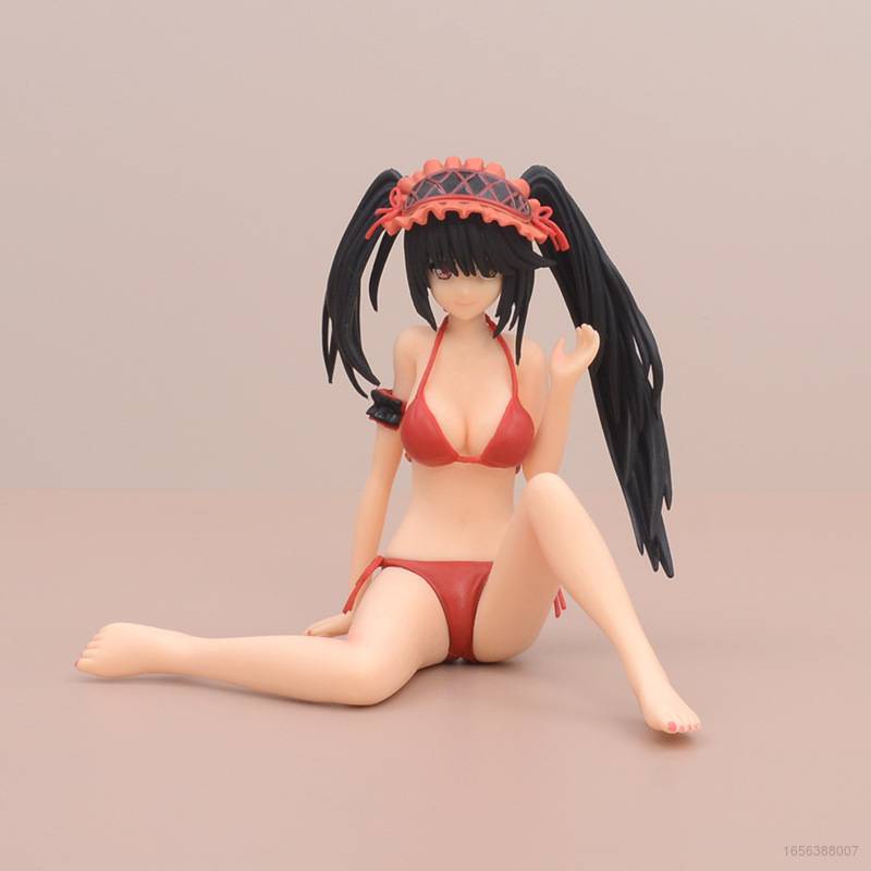 Đồ trang trí Nhân Vật Tokisaki Kurumi Trong Date A Live Mặc Đồ Bơi Xinh Xắn Cho Bé