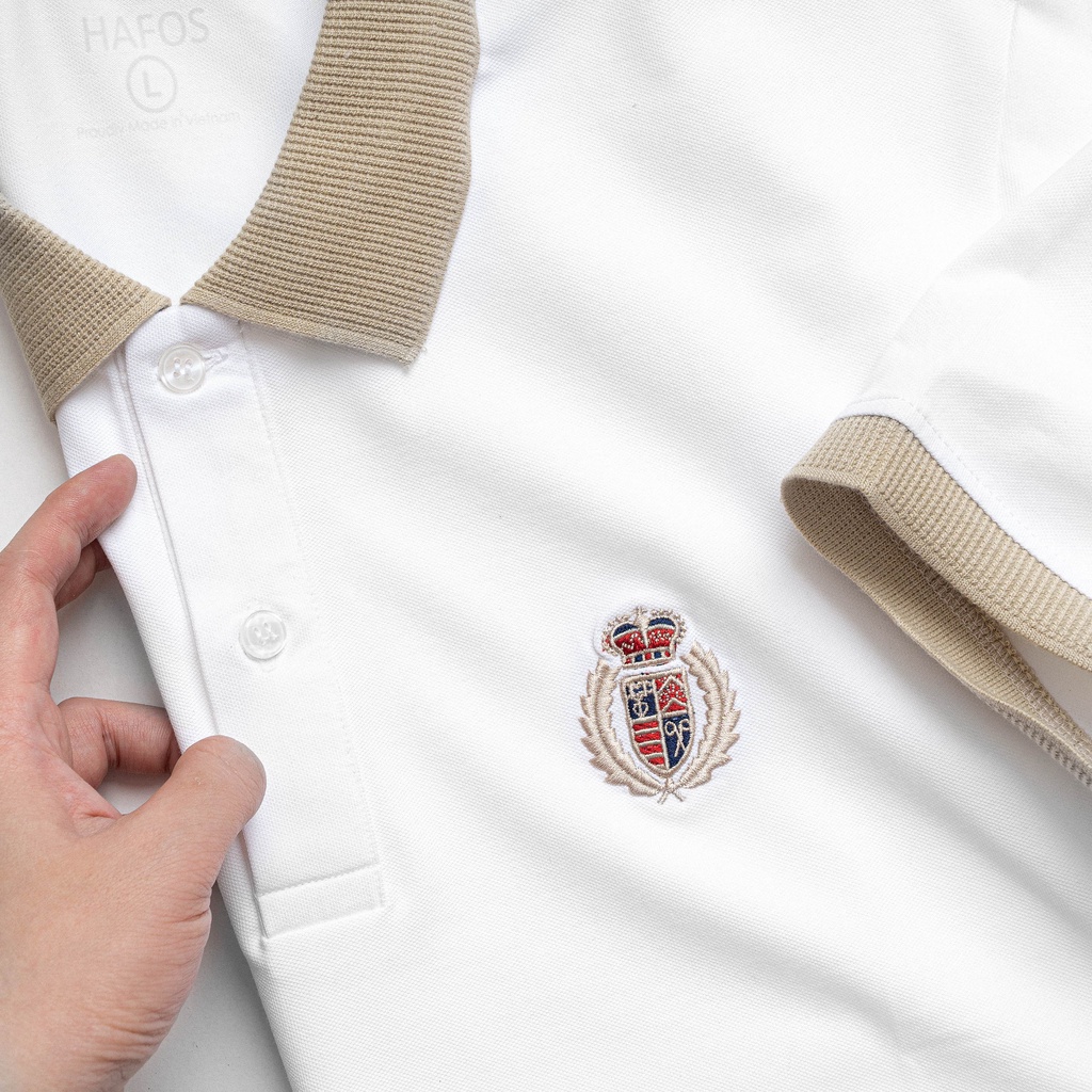 Áo Thun Polo Nam cổ bẻ RY vải cs cotton trẻ trung, nặng động – HAFOS