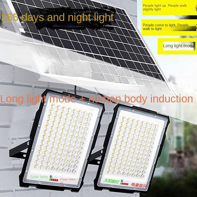 Đèn Đường Cảm Biến Cơ Thể Người Sử Dụng Năng Lượng Mặt Trời Màu Đen Chống Thấm Nước Siêu Sáng Cho Trong Nhà Và Ngoài Trời