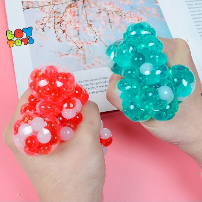 Đồ chơi mềm dẻo Squishy Mochi hoa quả dễ thương, xả stress giải tỏa căng thẳng