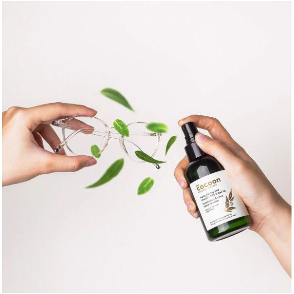 Nước Xịt Rửa Tay Khô, Vật Dụng Giúp Kháng Khuẩn The Cocoon Eucalyptus &amp; Mint Hand Sanitizer 140ml