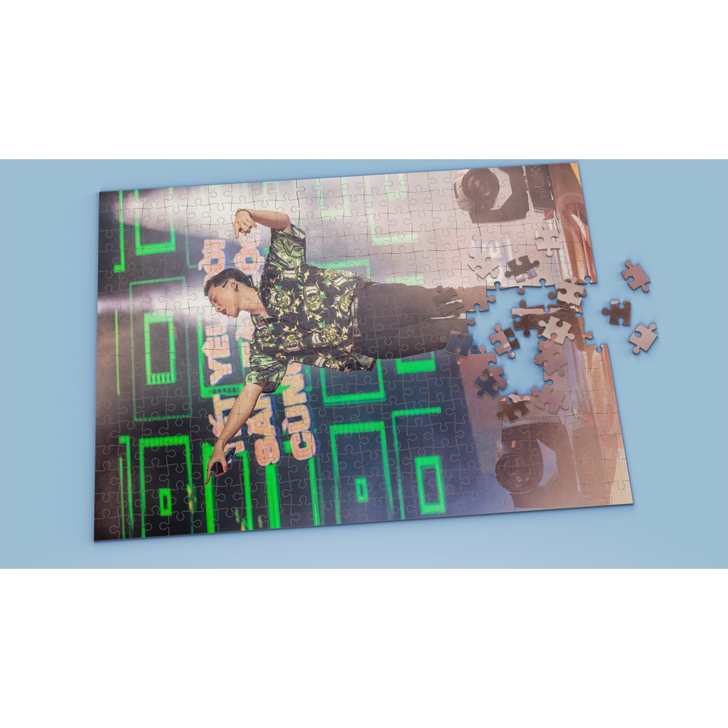 Tranh ghép hình Ca sĩ nhiều kích thước -Tranh ghép hình Karik - Karik27 - Nhận in hình tranh ghép th