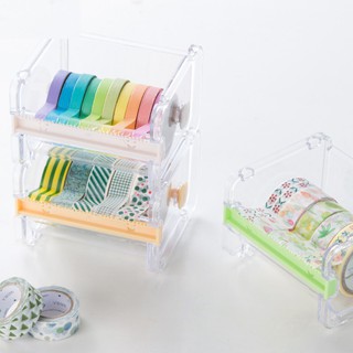 Hộp đựng và cắt băng keo Washi Tape Bullet Journal