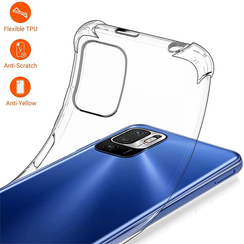 Ốp điện thoại TPU chống va đập cho Xiaomi Mi Poco F2 F3 F4 M3 X3 X4 X5 M4 Pro 9T 10T 11T 12T 11 Lite Redmi Note 7 8 9 9S 10 10S 11 11S 12 12S 9A 9C 10C