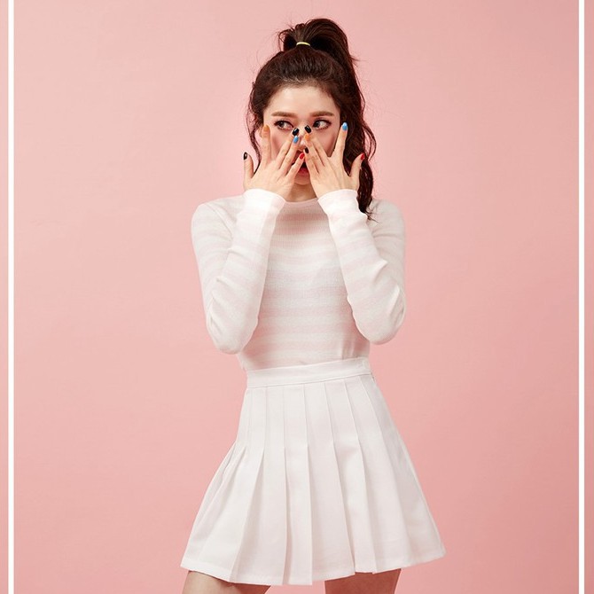 Chân váy tennis uzzlang ( Có Size To ) ( CÓ SẴN ) | BigBuy360 - bigbuy360.vn