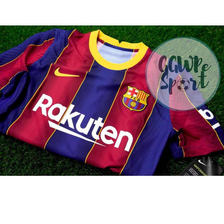 Áo thun thể thao Jersey BARCELONA BARCA 2020 2021 HOME chất lượng cao