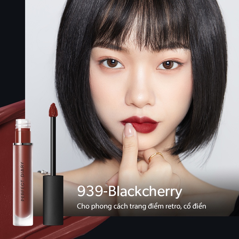 Son Kem Lì Perfect Diary Fog Dreamy Matte Lip Gloss Bản Nâng Cấp (Nhiều Màu Tùy Chọn)