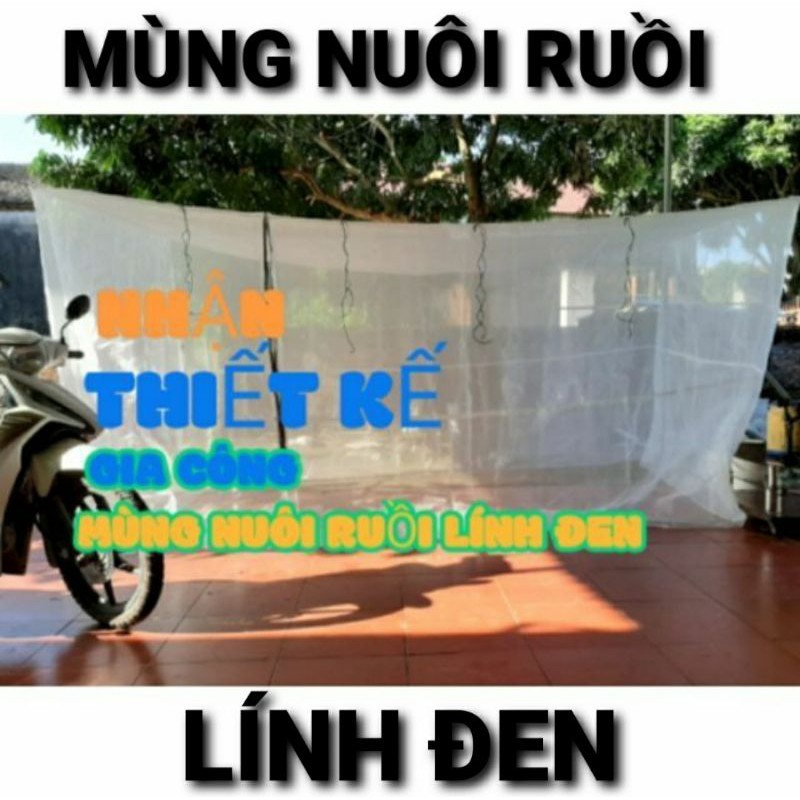 Lồng nuôi cào cào, châu chấu, mùng nuôi ruồi lính đen