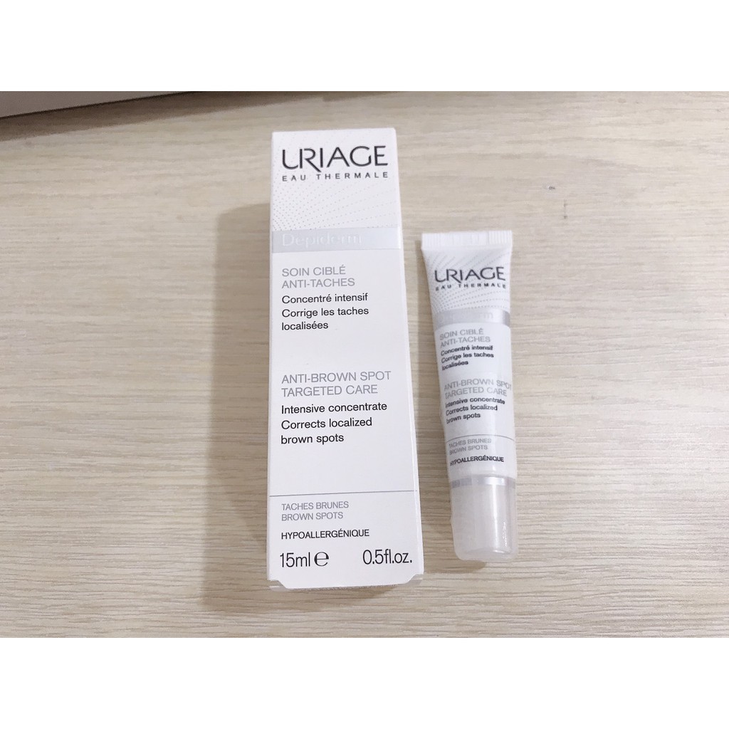 Kem chăm sóc da nám, tàn nhang Uriage Depiderm Soin Cible Anti-Taches 15ml