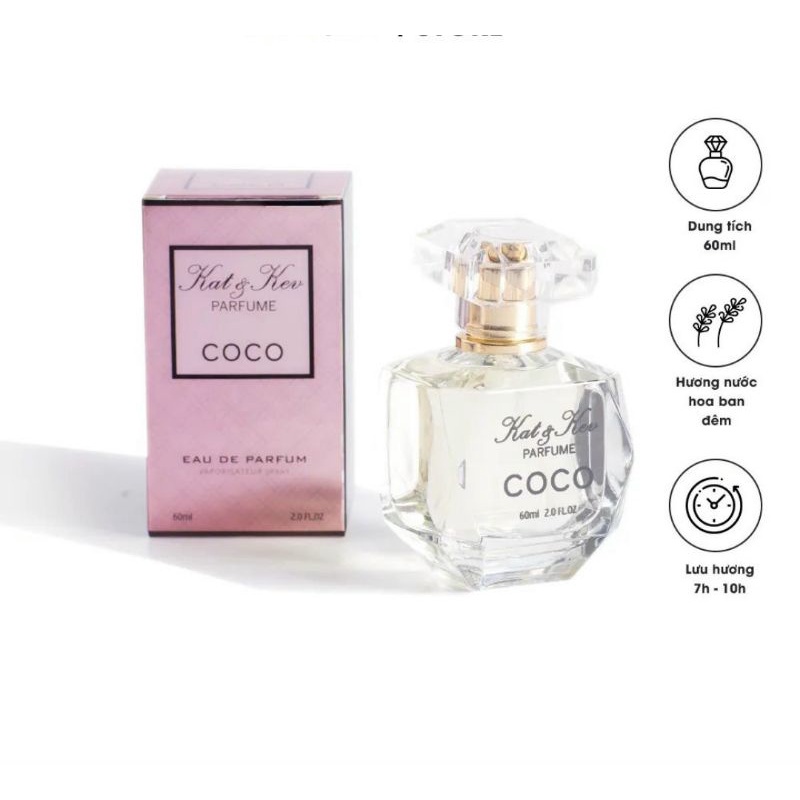 Nước hoa kat & kev coco nữ 60ml