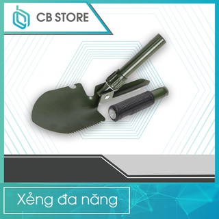 Xẻng đa năng 4 trong 1 chuyên dụng khi đi du lịch, đi dã ngoại