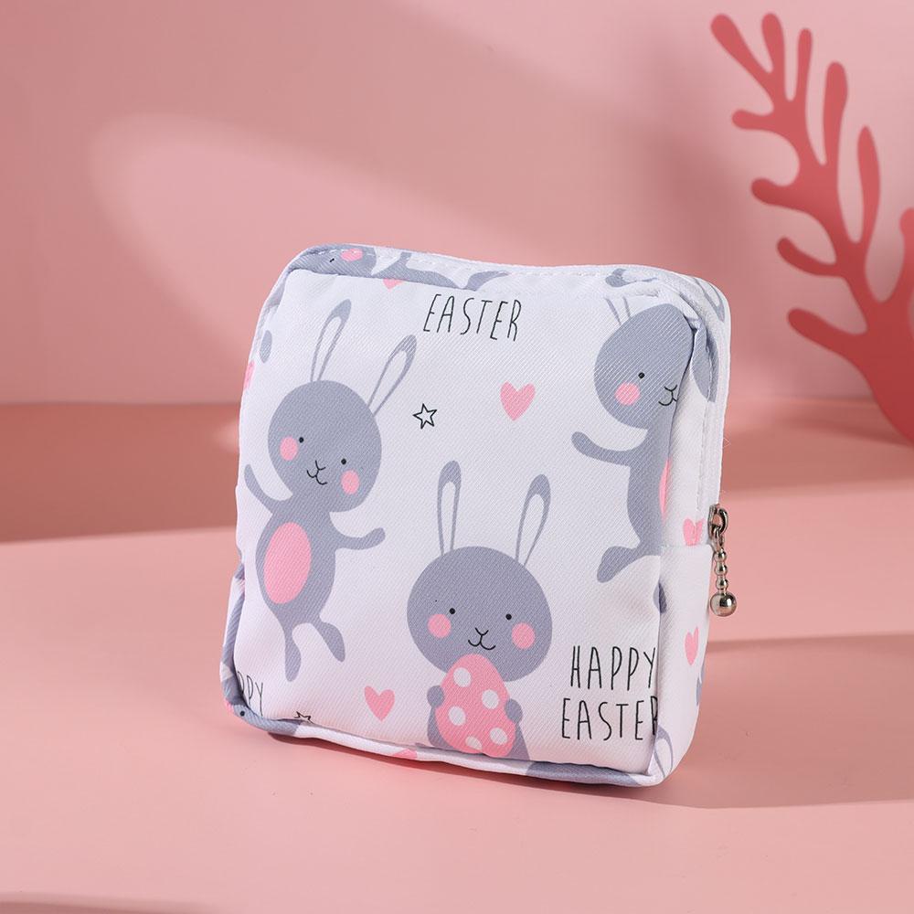 WATTLE Túi Đựng Băng Vệ Sinh / Thẻ Tín Dụng / Khăn Ăn Bằng Chất Liệu Cotton