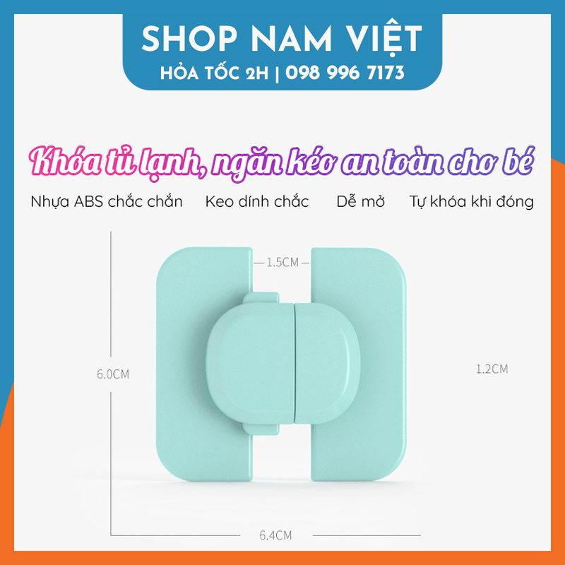 Khóa Tủ Lạnh, Hộc Tủ Phong Cách Nhật Bảo Vệ An Toàn Cho Bé