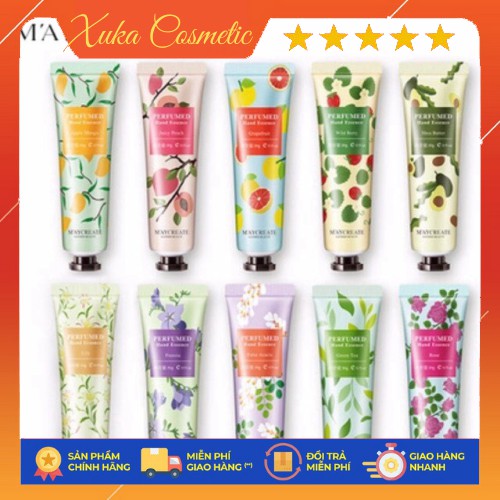 Kem dưỡng da tay Maycreate hương thơm nhẹ da tay mềm mịn Xuka cosmetic