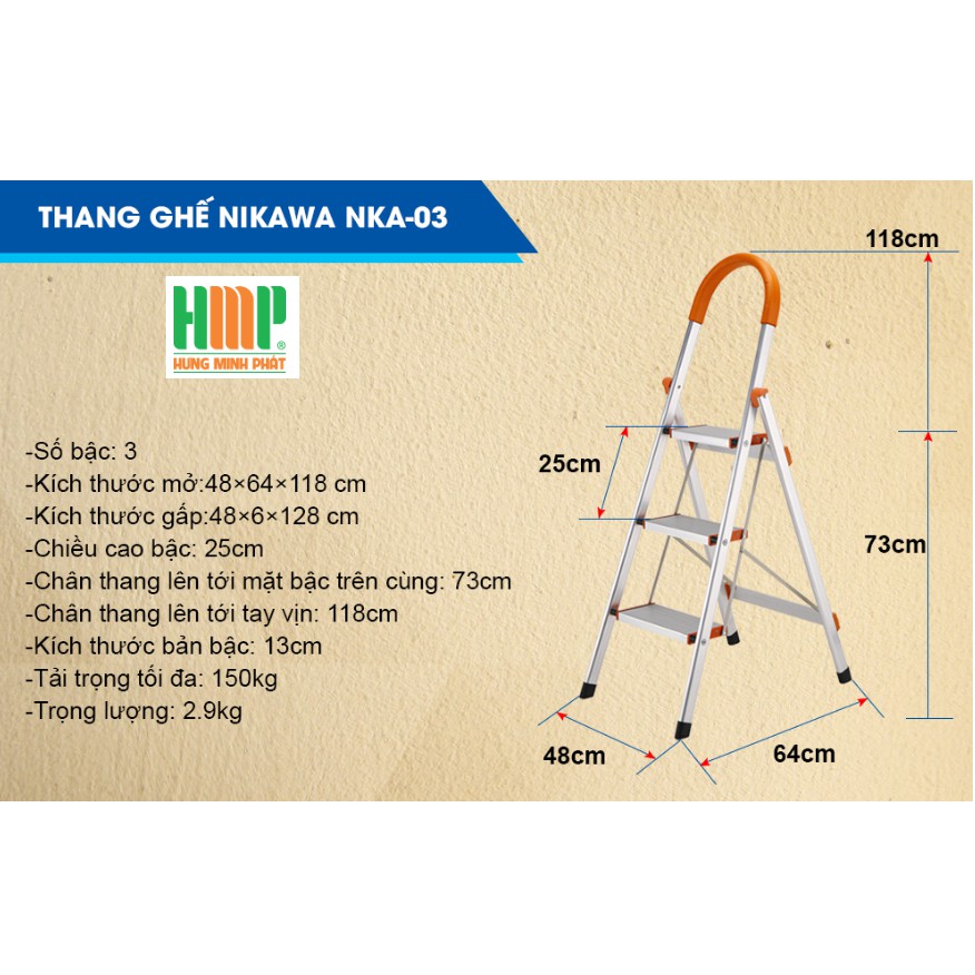 THANG GHẾ NIKAWA NKA- 03