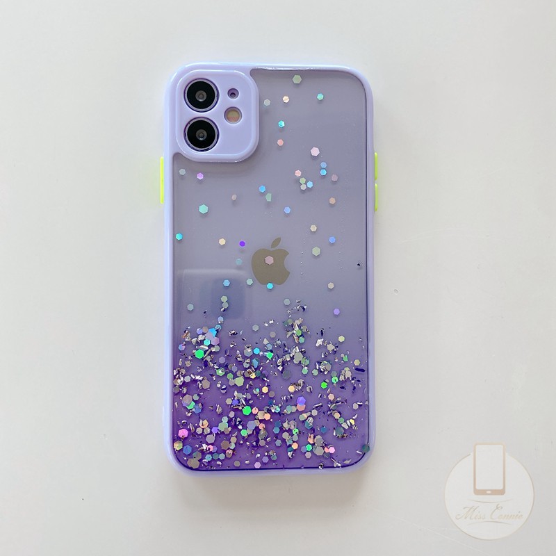 Ốp điện thoại TPU mềm trang trí kim tuyến cho iPhone 11 Pro Max X Xs Max XR IPhone 8 Phone 7 Plus SE 2020 | BigBuy360 - bigbuy360.vn
