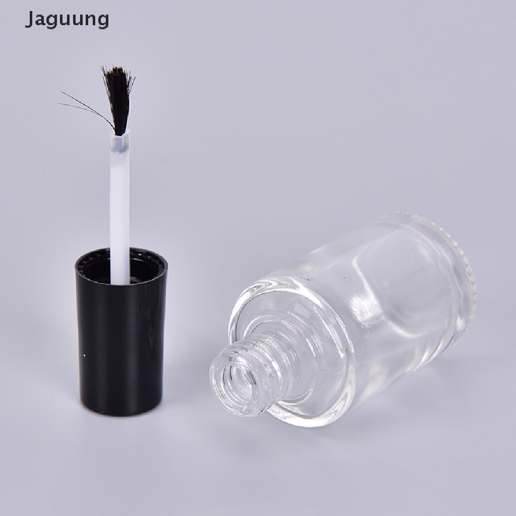 Chai thủy tinh rỗng đựng sơn móng tay 5/10/15ml kèm cọ tiện dụng