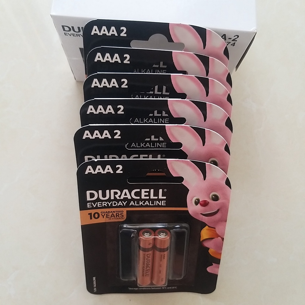 Pin đũa Duracell Everyday Alkaline AAA