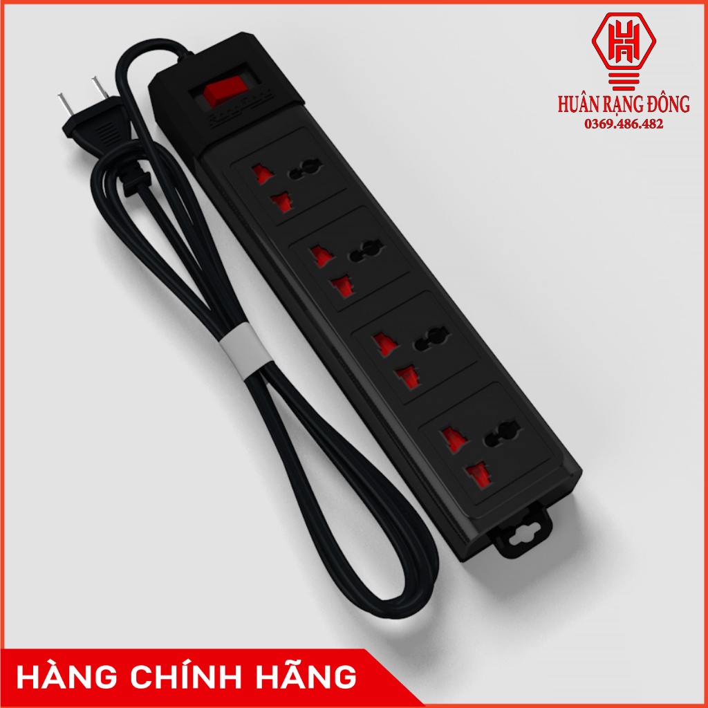 Ổ cắm điện đa năng tích hợp mạch chống sung sét công suất 2500w Rạng Đông