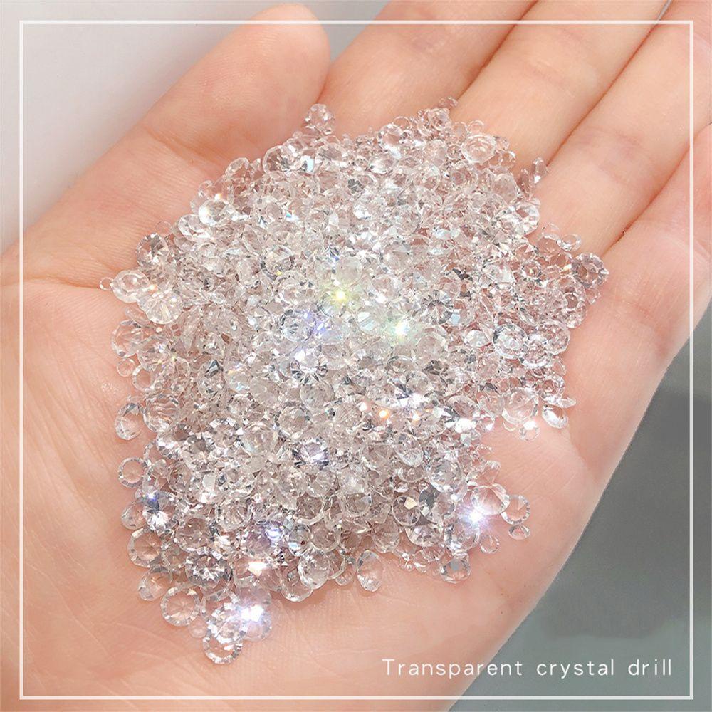 ღOKDEALSღ DIY Nail|Multi-size Nail Art Decoration Nail Diamond Accessories 3D Glitter|Manicure