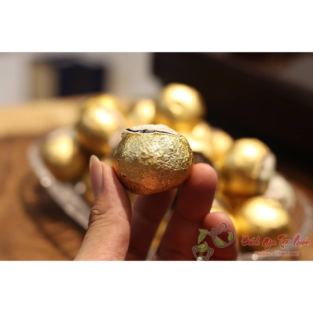 Trà Phổ Nhĩ quýt -Trà Nếp Chín - Sx 18-6-2017