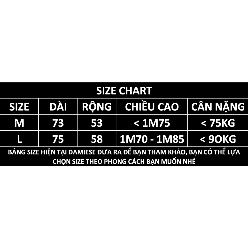 Áo Thun Tay Lỡ Unisex Dmée BLACK - Damiese Cotton 100%