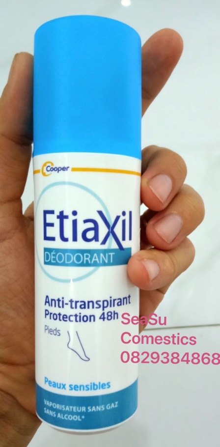 Xịt khử mùi chân Etiaxil , Déodorant Anti-Transpirant 48h Pieds 100ml