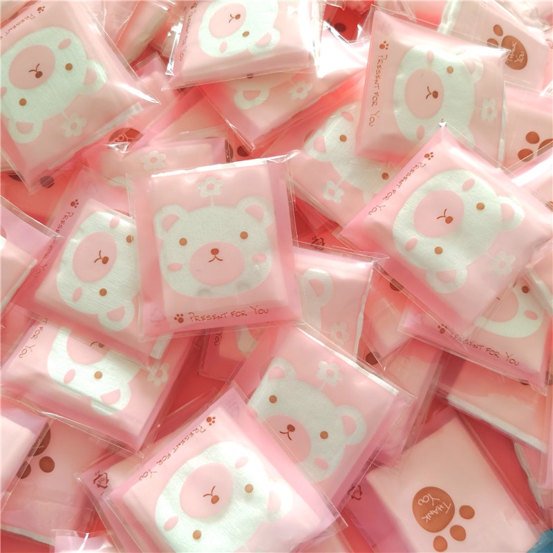 Bông Tẩy Trang Bằng Cotton Không Dệt Cao Cấp Tiện Dụng Mang Theo Du Lịch