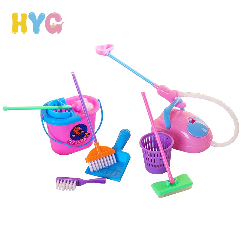 Đồ chơi dọn dẹp vệ sinh HYG Toys 9 món cho bé