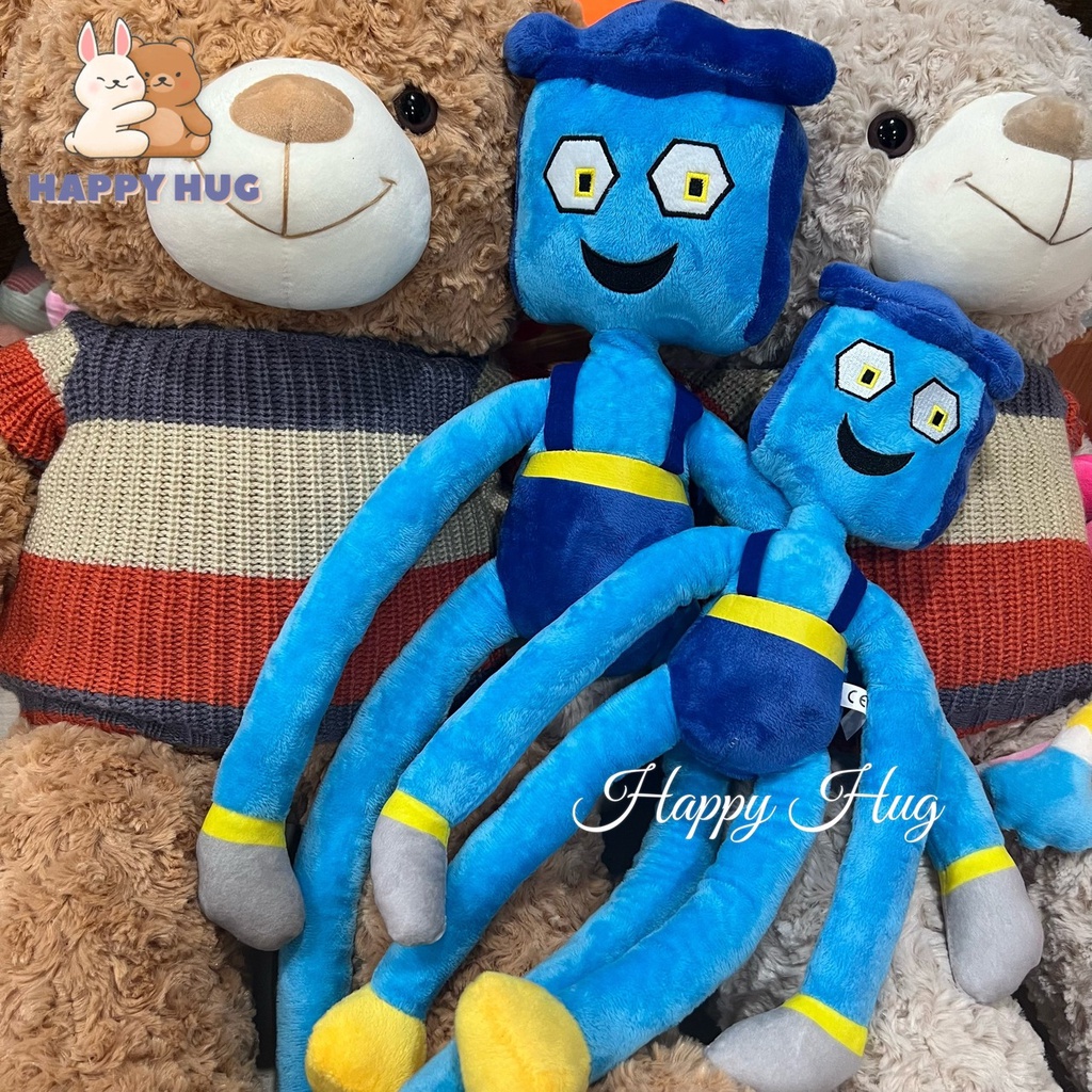 Daddy Long Legs nhân vật Game Poppy Playtime size 38-45-70cm loại đẹp, đồ chơi Huggy Wuggy nhồi bông cho bé - Happy Hug