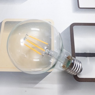 Bóng đèn LED Edison G80 4W sáng vàng đui E27