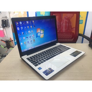 Laptop Cũ Rẻ Asus X553MA Trắng Mỏng Nhẹ Ram 4G_ổ 500G_Màn 15.6 Làm Văn Phòng, Học Tập mượt mà. Tặng đầy đủ phụ kiện