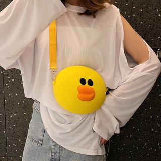 Túi Gấu Brown Q'uncle cao cấp - Linefriends