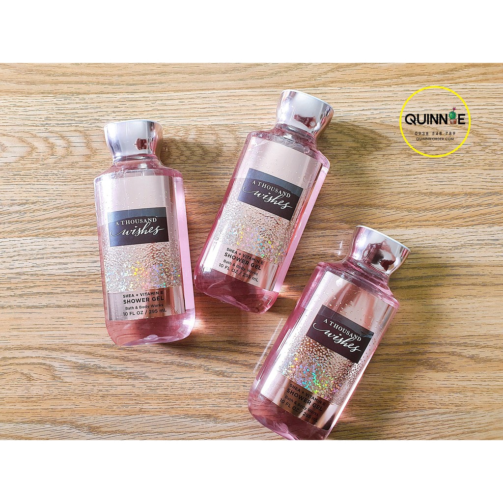 SỮA TẮM GEL BATH&BODY WORK ĐỦ CÁC MÙISIZE 295ML