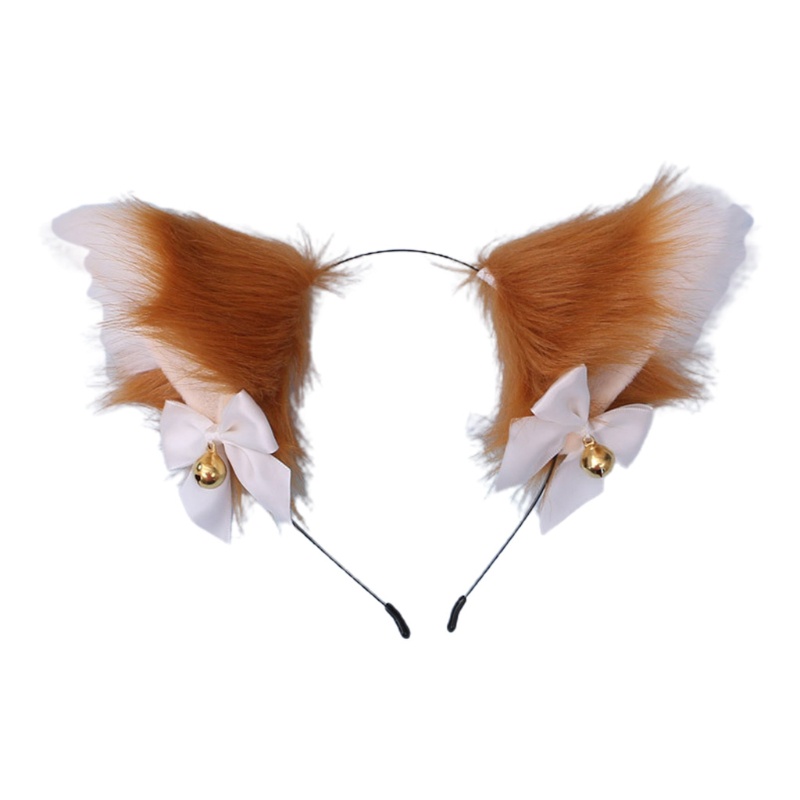 Cài Tóc Tai Mèo Phối Lông Dễ Thương Cho Nữ