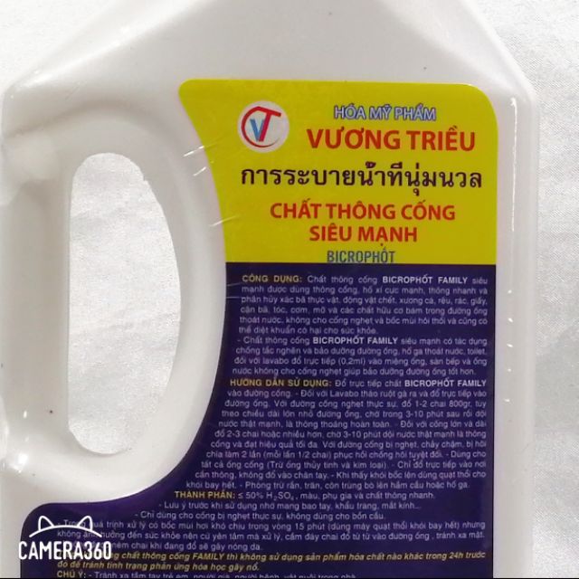 Chất thông cầu cống Siêu Tốc FAMYLY 800g, thông tắc nghẹt , bảo dưỡng, làm sạch đường ống , hầm cầu