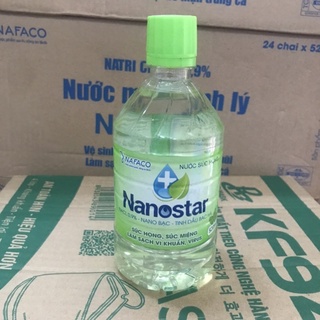 nước muối sinh lý NACL 0,9%