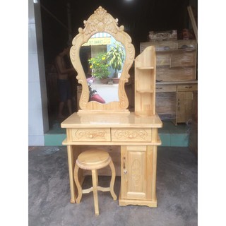 Bàn trang điểm gỗ thông