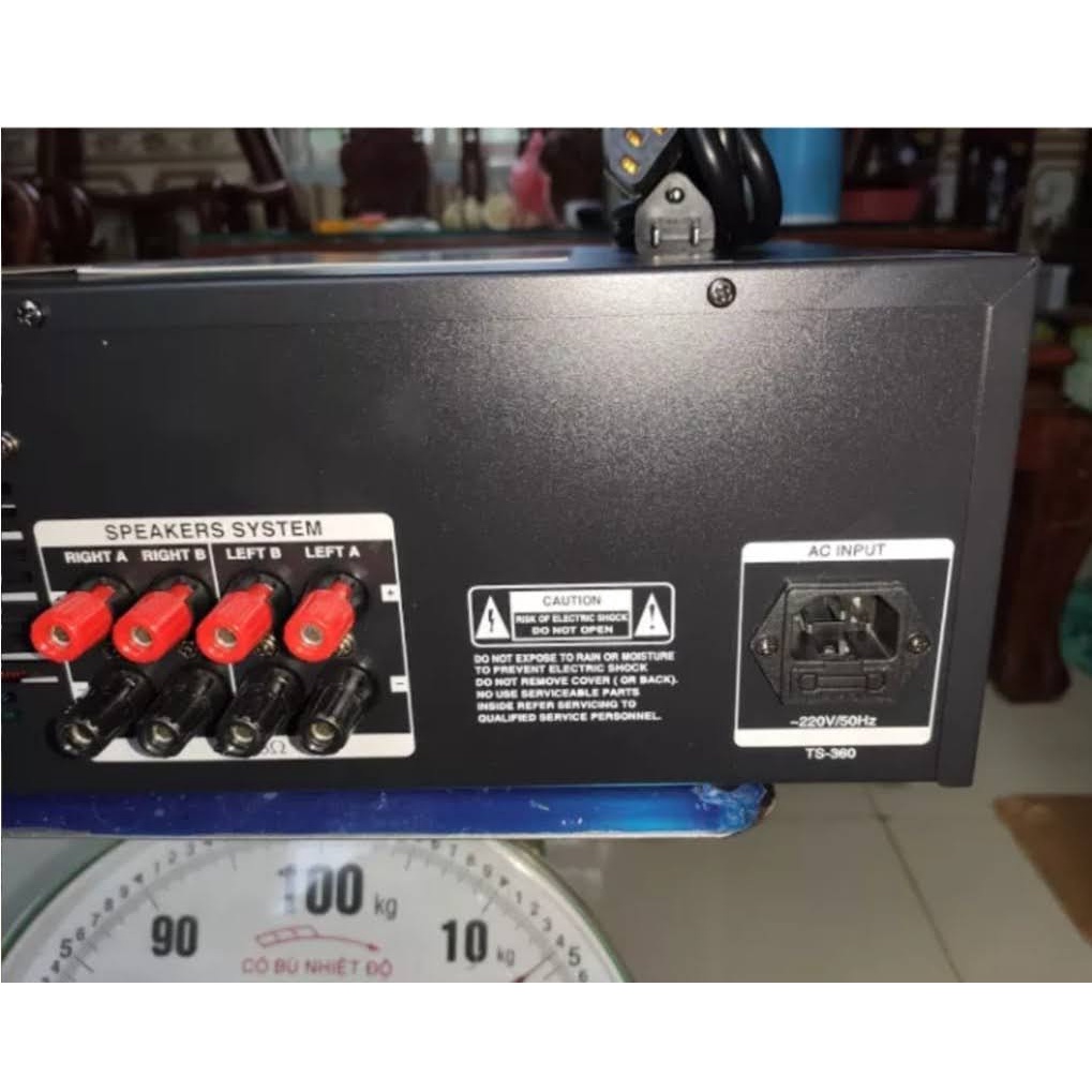 Âm ly Amply đẩy liền vang JA S6 500 Extra 22 sò có  bluetoothUSB Line optical ....chống hú mic hàng chất luợng .