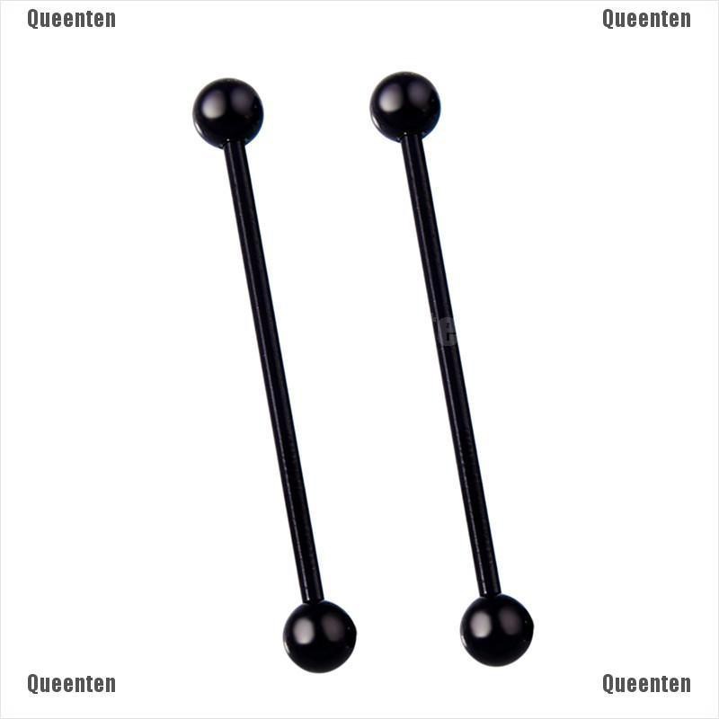 ★Queen★Surgical Steel Industrial Bar Scaffold Ear Barbell Ring Women Piercing Jewelry