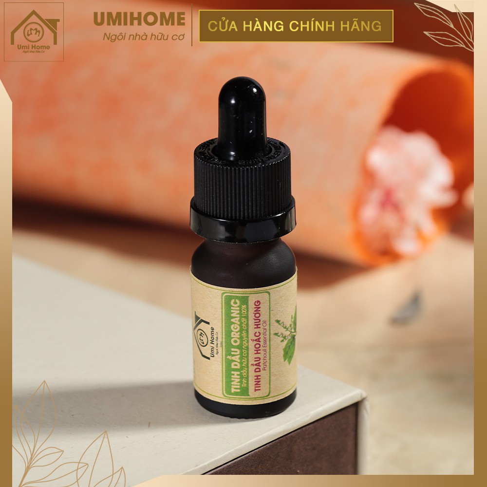 Tinh dầu Hoắc Hương hữu cơ UMIHOME 10ml nguyên chất