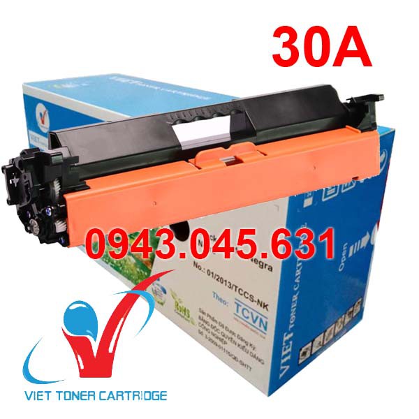 Hộp mực máy in 30A Có chip - Laserjet Pro M203DN, M203DW, M227SDN, M227FDN, M227FDW - LBP 161DN - Cartridge CF230A - 051