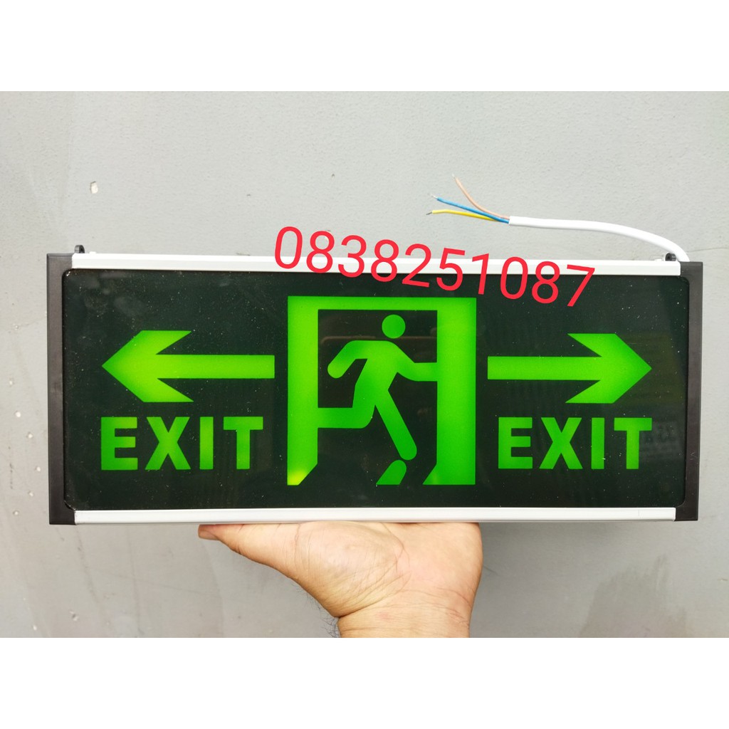 Đèn Led EXIT Đèn Thoát Hiểm 1 mặt Và 2 Mặt- Rẽ Trái,Phải CAM KẾT CHẤT LƯỢNG SẢN PHẨM VÀ DỊCH VỤ TỐT NHẤT